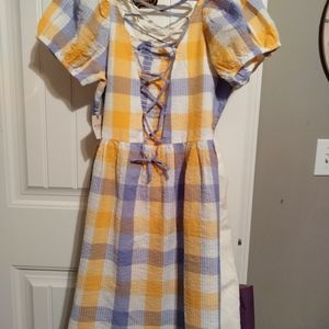 Summer cotton dress xl